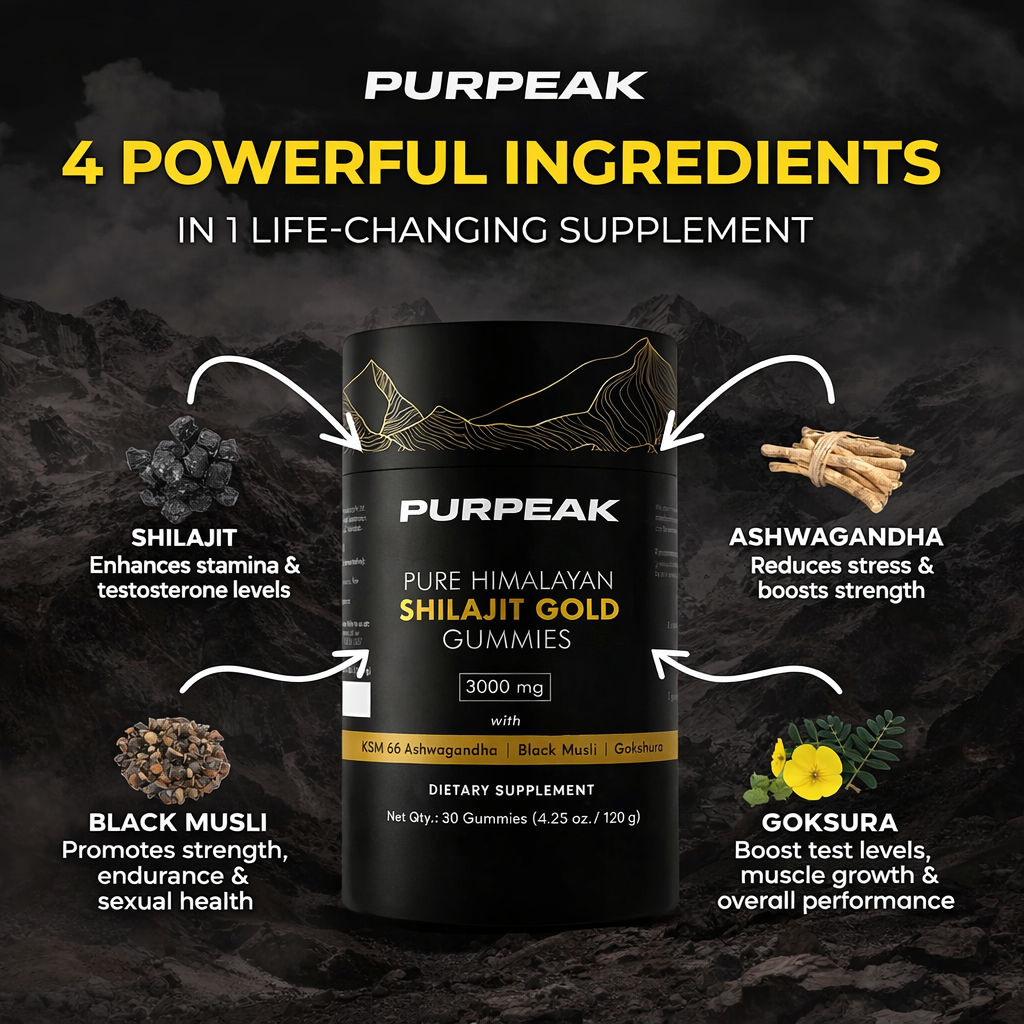 PurPeak™ Pure Shilajit Gummies